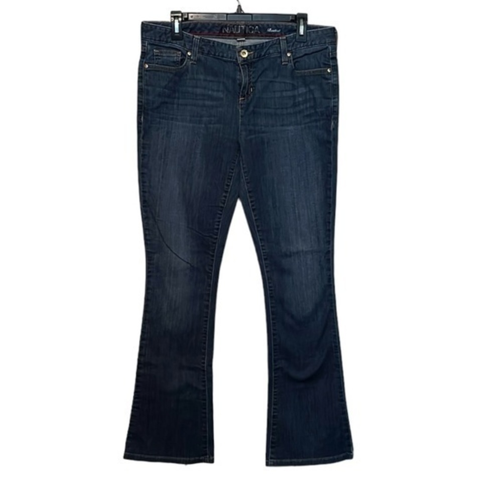 Nautica Bootcut Jeans women’s size 10, medium to dark blue wash